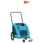 Remolque de bicicleta mascotas hierro tela Oxford azul von , Kinderwagen für Haustiere - Ref: Foro24-93981, Preis: 102,29 €, ...