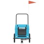 Remolque de bicicleta mascotas hierro tela Oxford azul von , Kinderwagen für Haustiere - Ref: Foro24-93981, Preis: 102,29 €, ...