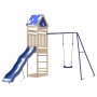 Parque infantil de exterior de madera maciza de pino by , Swings and play structures - Ref: Foro24-3279034, Price: 304,99 €, ...