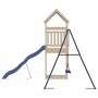 Parque infantil de exterior de madera maciza de pino by , Swings and play structures - Ref: Foro24-3279034, Price: 304,99 €, ...
