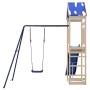 Parque infantil de exterior de madera maciza de pino by , Swings and play structures - Ref: Foro24-3279034, Price: 304,99 €, ...