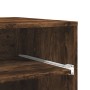 Soporte para impresora con ruedas roble ahumado 60x48x74 cm by , Printer supports - Ref: Foro24-840636, Price: 83,13 €, Disco...