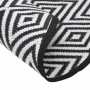 Alfombra de exterior ARAKIL blanco y negro Ø160 cm PP von , Outdoor-Protektoren - Ref: Foro24-368475, Preis: 33,52 €, Rabatt:...