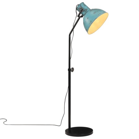 Lámpara de pie azul desgastado 25 W E27 30x30x90-150 cm | Foro24.es | Tu tienda online para hogar, jardín y más Foro24.es