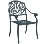 Juego de comedor de jardín 5 piezas aluminio fundido verde de , Conjuntos de jardín - Ref: Foro24-3216344, Precio: 738,49 €, ...