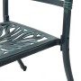 Juego de comedor de jardín 5 piezas aluminio fundido verde de , Conjuntos de jardín - Ref: Foro24-3216344, Precio: 738,49 €, ...