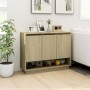 Sideboard aus Sonoma-Eichensperrholz, 97 x 31 x 75 cm von vidaXL, Sideboards - Ref: Foro24-809533, Preis: 81,47 €, Rabatt: %