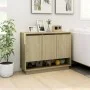 Sideboard aus Sonoma-Eichensperrholz, 97 x 31 x 75 cm von vidaXL, Sideboards - Ref: Foro24-809533, Preis: 87,37 €, Rabatt: %