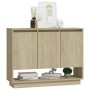 Sideboard aus Sonoma-Eichensperrholz, 97 x 31 x 75 cm von vidaXL, Sideboards - Ref: Foro24-809533, Preis: 81,47 €, Rabatt: %
