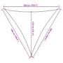 Toldo de vela poliéster oxford 100% gris claro 5x5x5 m von , Sonnenschirme - Ref: Foro24-4000922, Preis: 39,22 €, Rabatt: %