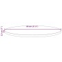 Tablero de mesa redondo madera maciza de pino marrón Ø80x2,5 cm von , Tischplatten - Ref: Foro24-847129, Preis: 70,57 €, Raba...