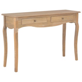Mesa consola con 2 cajones madera de ingeniería 110x35x76 cm de , Mesas auxiliares - Ref: Foro24-4009864, Precio: 203,44 €, D...
