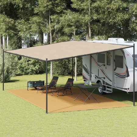 Alfombra para tienda de campaña HDPE arena 400x800 cm by , Tent Accessories - Ref: Foro24-4002307, Price: 47,80 €, Discount: %