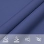 Toldo de vela rectangular tela Oxford azul 3,5x4,5 m by , Umbrellas - Ref: Foro24-135544, Price: 48,28 €, Discount: %