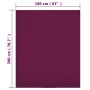 Fitted sheet in burgundy cotton jersey 160x200 cm by vidaXL, Bed sheets - Ref: Foro24-136256, Price: 17,84 €, Discount: %