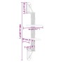 Árbol rascador para gatos de pared gris claro 108 cm by , Cat furniture - Ref: Foro24-172411, Price: 31,02 €, Discount: %