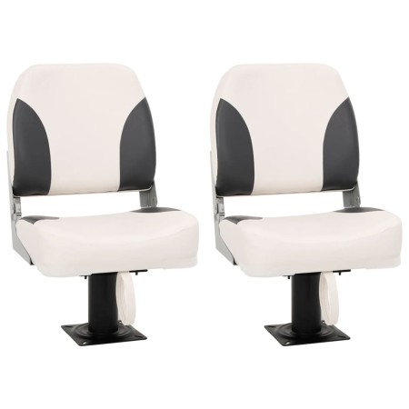 Set de asientos plegables para barco con respaldo bajo 4 uds de , Piezas para veleros - Ref: Foro24-3284296, Precio: 175,29 €...