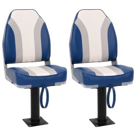Set de asientos plegables para barco 4 uds con respaldo alto von , Teile für Segelboote - Ref: Foro24-3284305, Preis: 215,60 ...