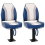 Set de asientos plegables para barco 4 uds con respaldo alto de , Piezas para veleros - Ref: Foro24-3284305, Precio: 215,60 €...