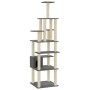 Cat scratching post with dark gray sisal posts 183 cm by vidaXL, Cat furniture - Ref: Foro24-171484, Price: 84,76 €, Discount: %