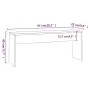 Esszimmergarnitur 3 Stück Sperrholz glänzend weiß von vidaXL, Möbelsets für Küchen und Esszimmer - Ref: Foro24-809482, Preis:...