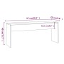 Esszimmergarnitur 3 Stück Sperrholz glänzend weiß von vidaXL, Möbelsets für Küchen und Esszimmer - Ref: Foro24-809482, Preis:...