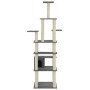 Cat scratching post with dark gray sisal posts 183 cm by vidaXL, Cat furniture - Ref: Foro24-171484, Price: 84,76 €, Discount: %