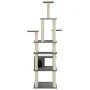 Cat scratching post with dark gray sisal posts 183 cm by vidaXL, Cat furniture - Ref: Foro24-171484, Price: 83,59 €, Discount: %