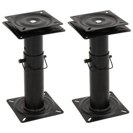 Pedestales asientos barco giratorio 360° ajustable 2 uds acero de , Piezas para veleros - Ref: Foro24-3294944, Precio: 107,90...