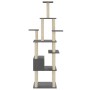 Cat scratching post with dark gray sisal posts 183 cm by vidaXL, Cat furniture - Ref: Foro24-171484, Price: 84,76 €, Discount: %