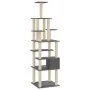 Cat scratching post with dark gray sisal posts 183 cm by vidaXL, Cat furniture - Ref: Foro24-171484, Price: 83,59 €, Discount: %