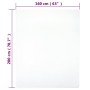 Spannbettlaken aus weißem Baumwolljersey, 160 x 200 cm von vidaXL, Bettlaken - Ref: Foro24-136246, Preis: 17,87 €, Rabatt: %