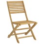 Juego de comedor de jardín 5 piezas madera maciza de acacia by , Garden sets - Ref: Foro24-3214250, Price: 276,33 €, Discount: %