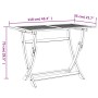 Juego de comedor de jardín 5 piezas madera maciza de acacia by , Garden sets - Ref: Foro24-3214250, Price: 276,33 €, Discount: %
