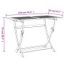 Juego de comedor de jardín 5 piezas madera maciza de acacia von , Gartensets - Ref: Foro24-3295007, Preis: 266,50 €, Rabatt: %