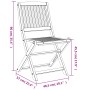 Juego de comedor de jardín 5 piezas madera maciza de acacia von , Gartensets - Ref: Foro24-3295007, Preis: 266,50 €, Rabatt: %