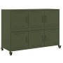 Aparador de acero verde oliva 100,5x39x72 cm von , Sideboards - Ref: Foro24-846744, Preis: 172,00 €, Rabatt: %