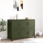 Aparador de acero verde oliva 100,5x39x72 cm von , Sideboards - Ref: Foro24-846744, Preis: 172,00 €, Rabatt: %