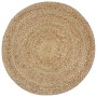 Puf hecho a mano gris oscuro 40x45 cm yute by , Ottomans - Ref: Foro24-248078, Price: 64,06 €, Discount: %