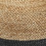 Puf hecho a mano gris oscuro 40x45 cm yute by , Ottomans - Ref: Foro24-248078, Price: 64,06 €, Discount: %