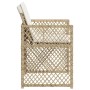 Sillas de jardín con cojines 4 uds ratán sintético beige | Foro24.es | Tu tienda online para hogar, jardín y más Foro24.es