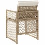 Sillas de jardín con cojines 4 uds ratán sintético beige | Foro24.es | Tu tienda online para hogar, jardín y más Foro24.es