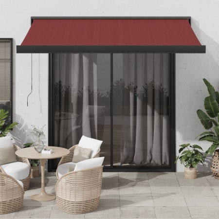 Toldo retráctil manual burdeos 300x250 cm von , Markisen - Ref: Foro24-3215318, Preis: 405,33 €, Rabatt: %
