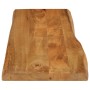 Tablero de mesa borde natural madera maciza mango 110x40x2,5 cm von , Tischplatten - Ref: Foro24-370757, Preis: 68,05 €, Raba...