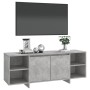 TV-Schrank aus betongrauem Sperrholz, 130 x 35 x 50 cm von vidaXL, TV-Möbel - Ref: Foro24-809588, Preis: 81,94 €, Rabatt: %