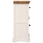 Aparador madera maciza mango rugosa blanco marrón 55x30x73 cm | Foro24.es | Tu tienda online para hogar, jardín y más Foro24.es