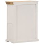 Aparador madera maciza mango rugosa blanco marrón 55x30x73 cm | Foro24.es | Tu tienda online para hogar, jardín y más Foro24.es
