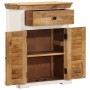 Aparador madera maciza mango rugosa blanco marrón 55x30x73 cm | Foro24.es | Tu tienda online para hogar, jardín y más Foro24.es
