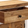 Aparador madera maciza mango rugosa blanco marrón 55x30x73 cm | Foro24.es | Tu tienda online para hogar, jardín y más Foro24.es