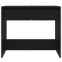 Black plywood console table 89x41x76.5 cm by vidaXL, Side tables - Ref: Foro24-809567, Price: 59,92 €, Discount: %